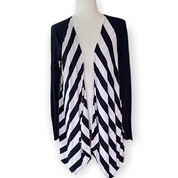 Patchington Open Front Cascade Cardigan Sweater SZ M - Picture 1 of 11